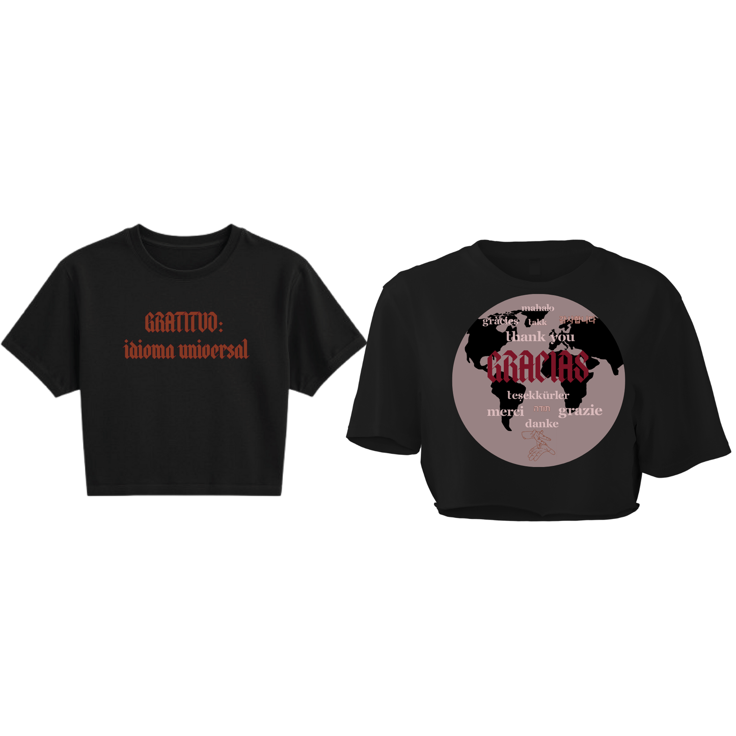 CROP TOP - Idioma Universal