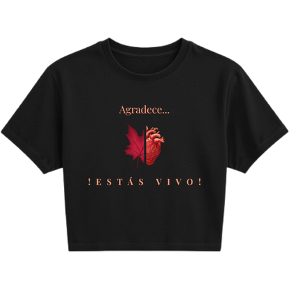CROP TOP - ¡Estás Vivo!