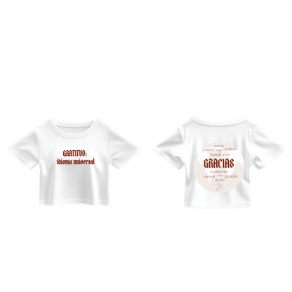 CROP TOP - Idioma Universal