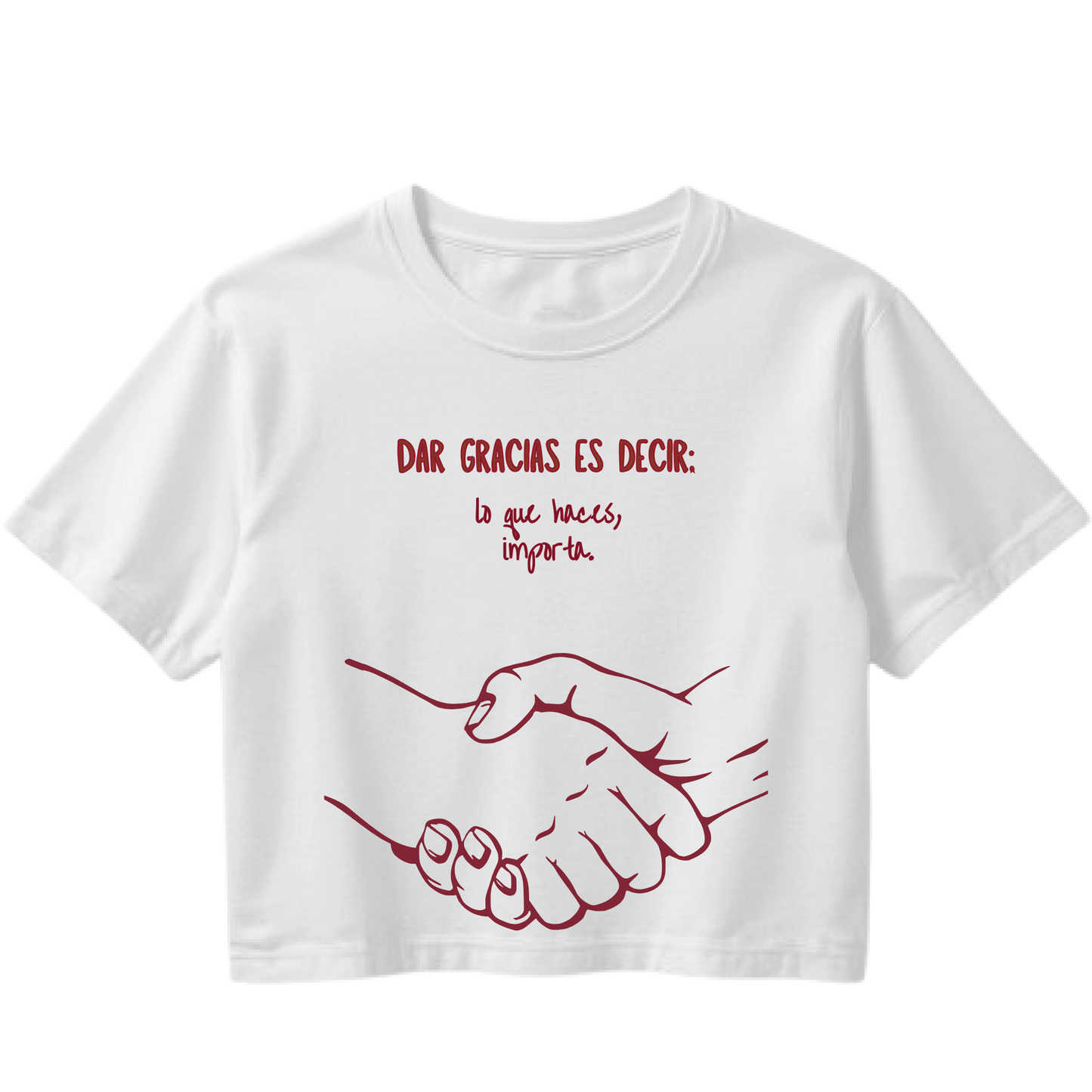 CROP TOP - Dar Gracias