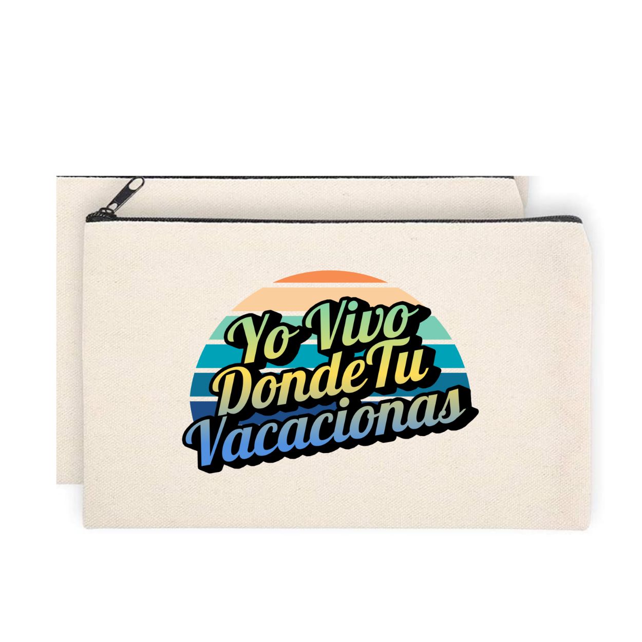 Cartuchera YO VIVO DONDE TU VACACIONAS