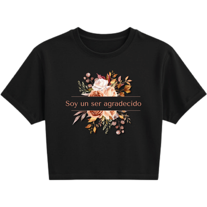CROP TOP - Ser Agradecido