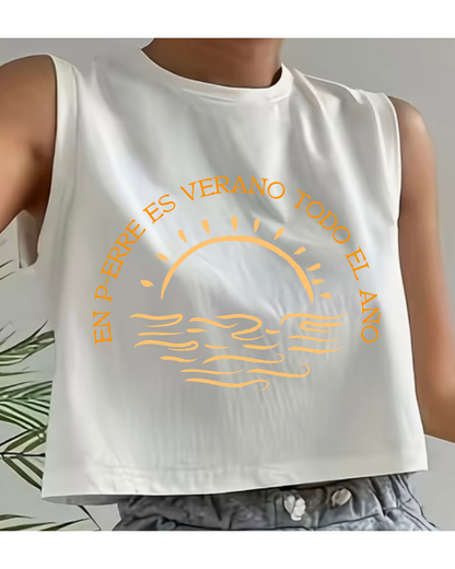 Croptop En P-ERRE es verano todo el año☀️