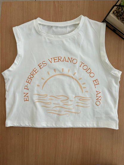 Croptop En P-ERRE es verano todo el año☀️