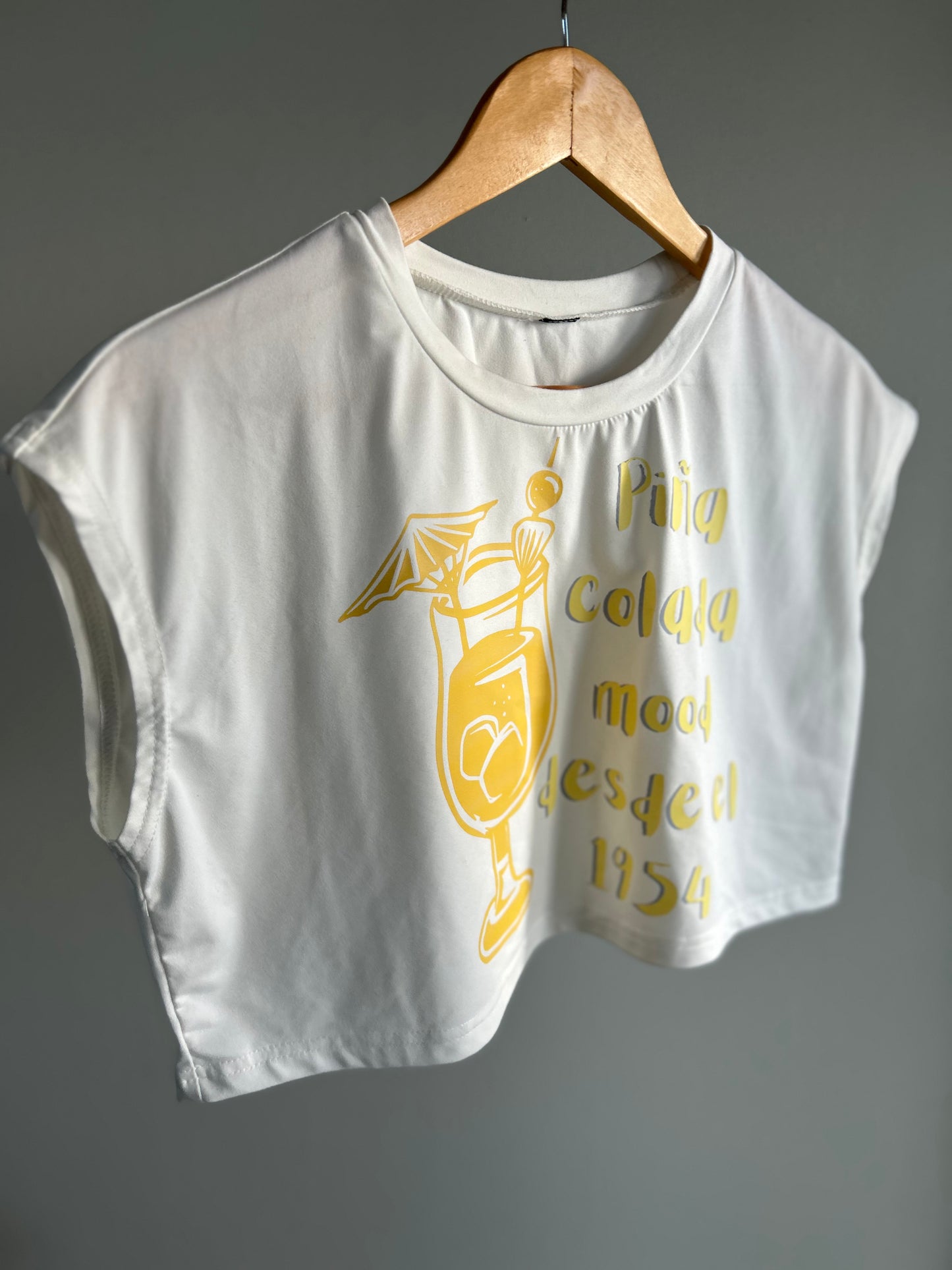 Croptop Piña Colada “mood”🍹